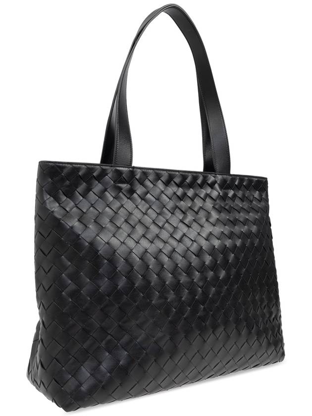Bottega Veneta 24 F W Bottega Veneta Small Interciato Zipper Tote Bag 795628 V2HL18803 B0011169852