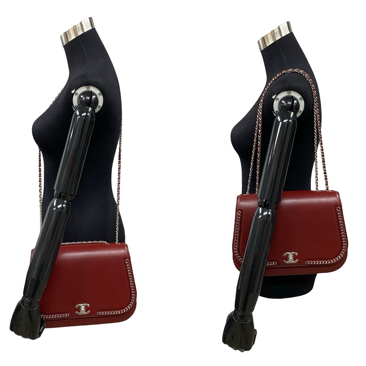 Chanel Leather Braided Chic Flap Bag  Leather Crossbody Bag in Excellent Condition