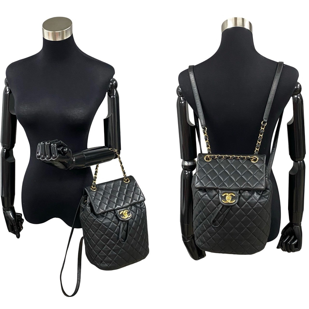 Chanel CC Urban Spirit Backpack  Leather Backpack