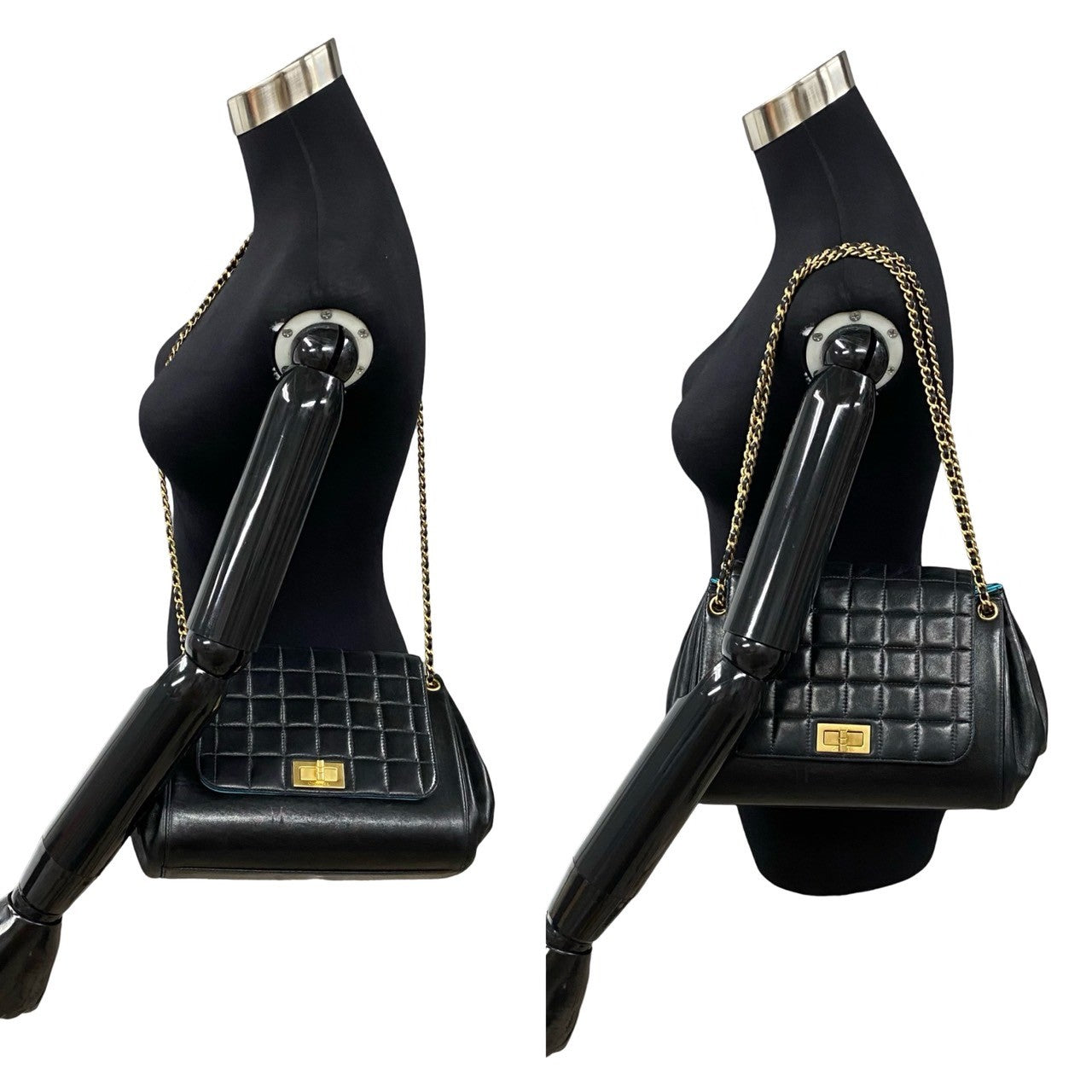 Chanel Reissue Choco Bar Chain Shoulder Bag Leather Shoulder Bag in New Condition