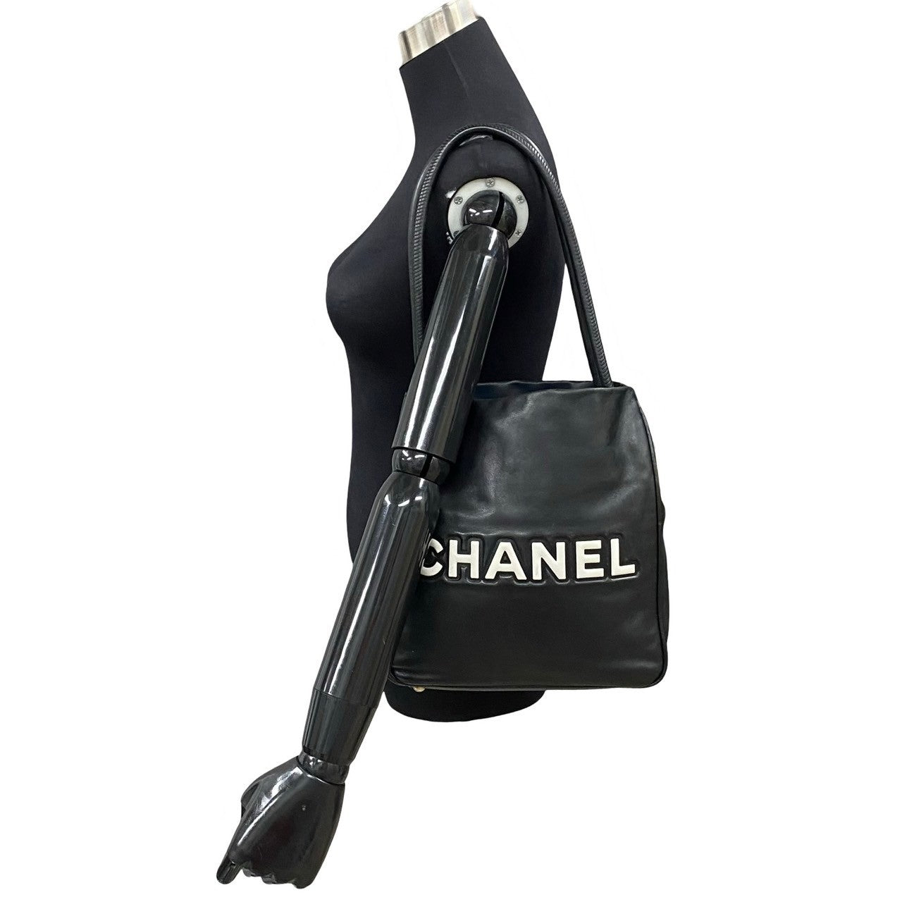 Chanel Leather Camellia Tote Bag Leather Tote Bag