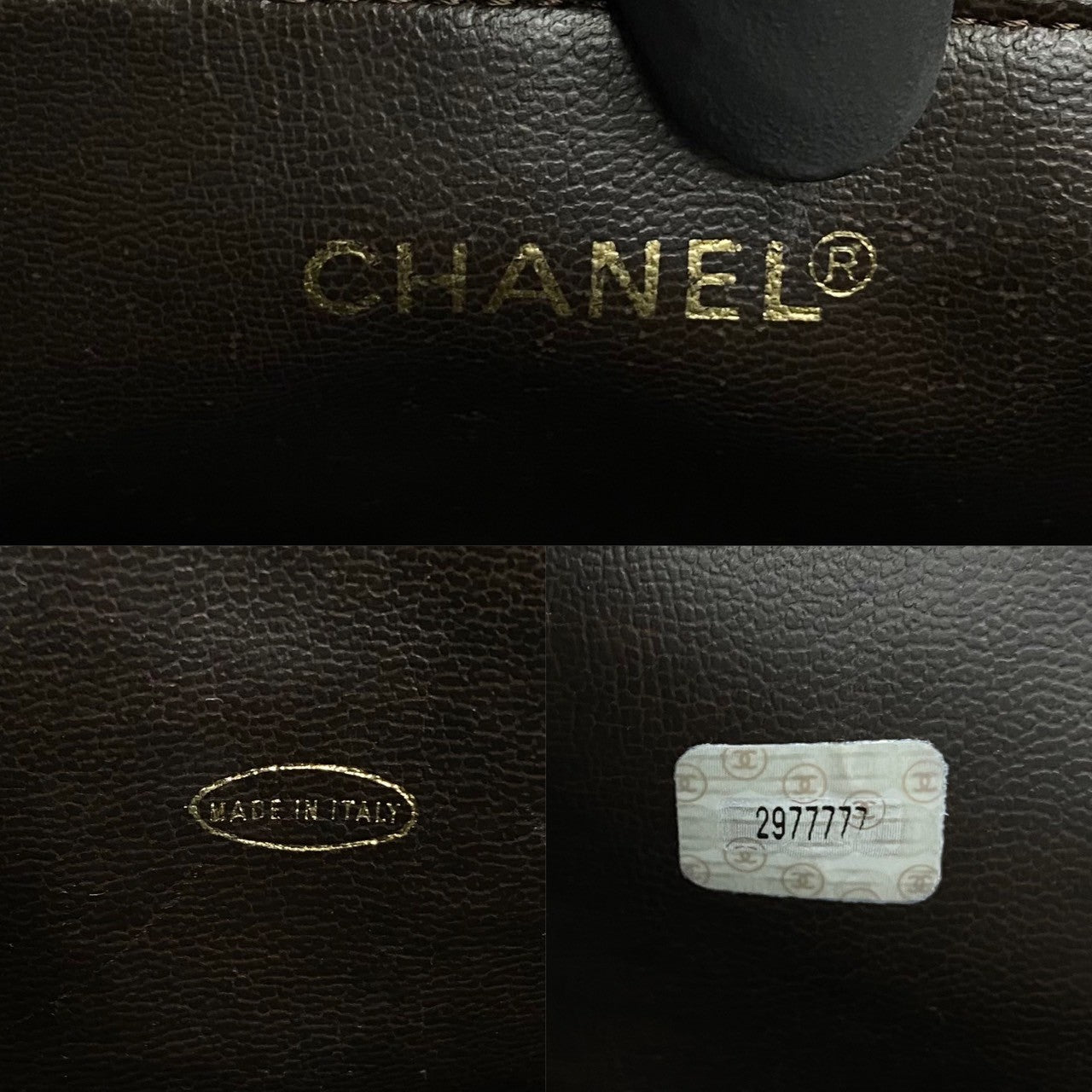 Chanel CC Caviar Shoulder Bag Leather Tote Bag