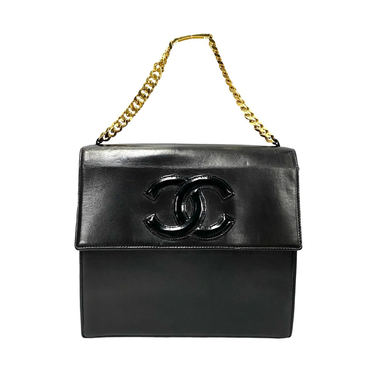 Chanel CC Chain Flap Handbag Leather Handbag