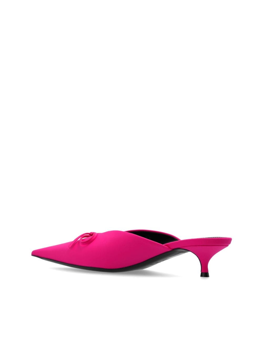 BALENCIAGA Bow Detailing Pointed Toe Mini Sandals