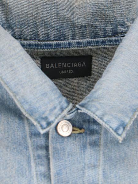 BALENCIAGA Off Shoulder Cotton Jacket
