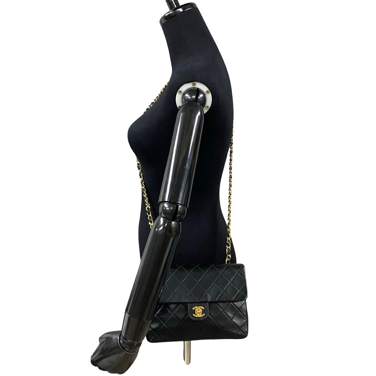 Chanel Lambskin Mini Matelasse Shoulder Bag