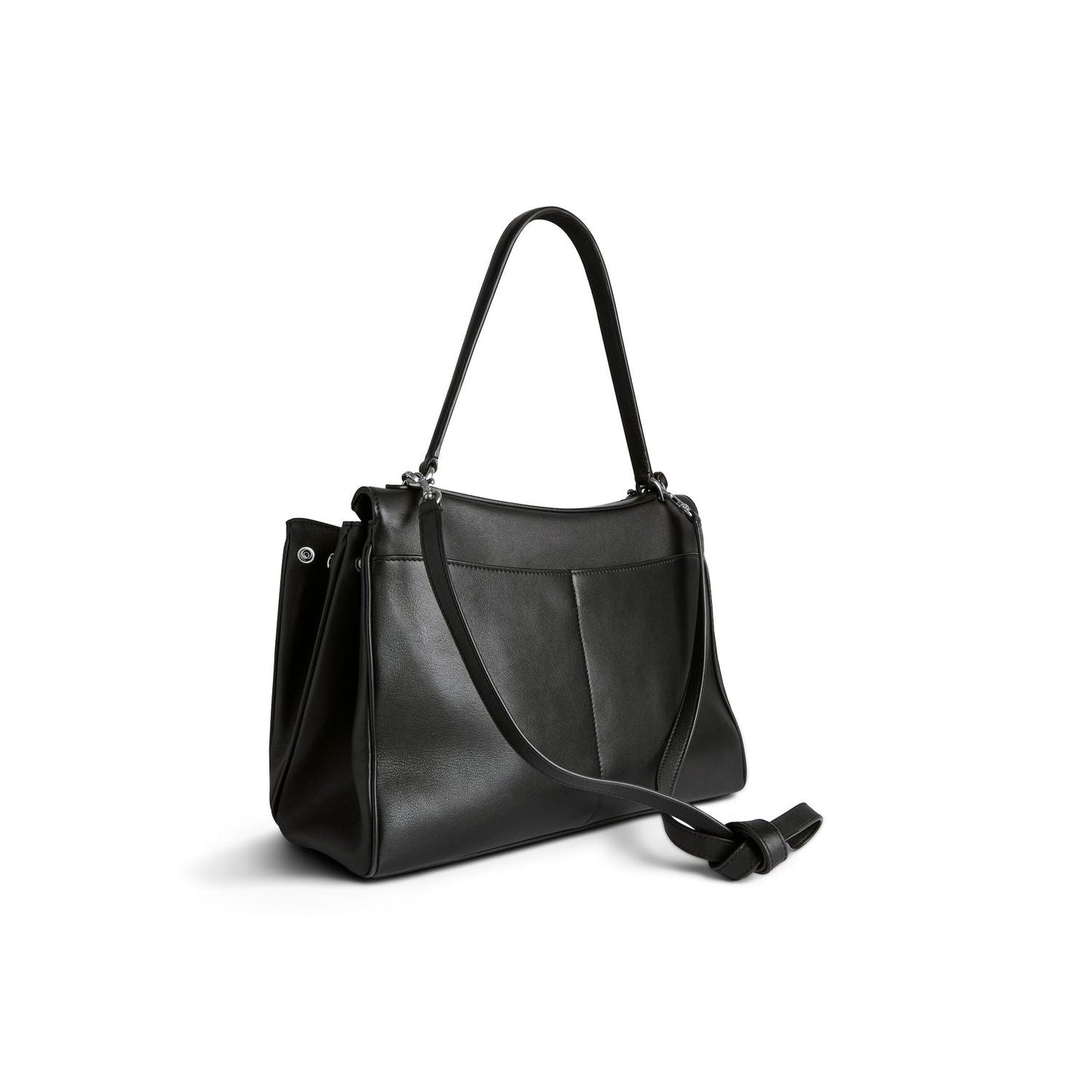 BALENCIAGA Mini Rodeo Leather Handbag