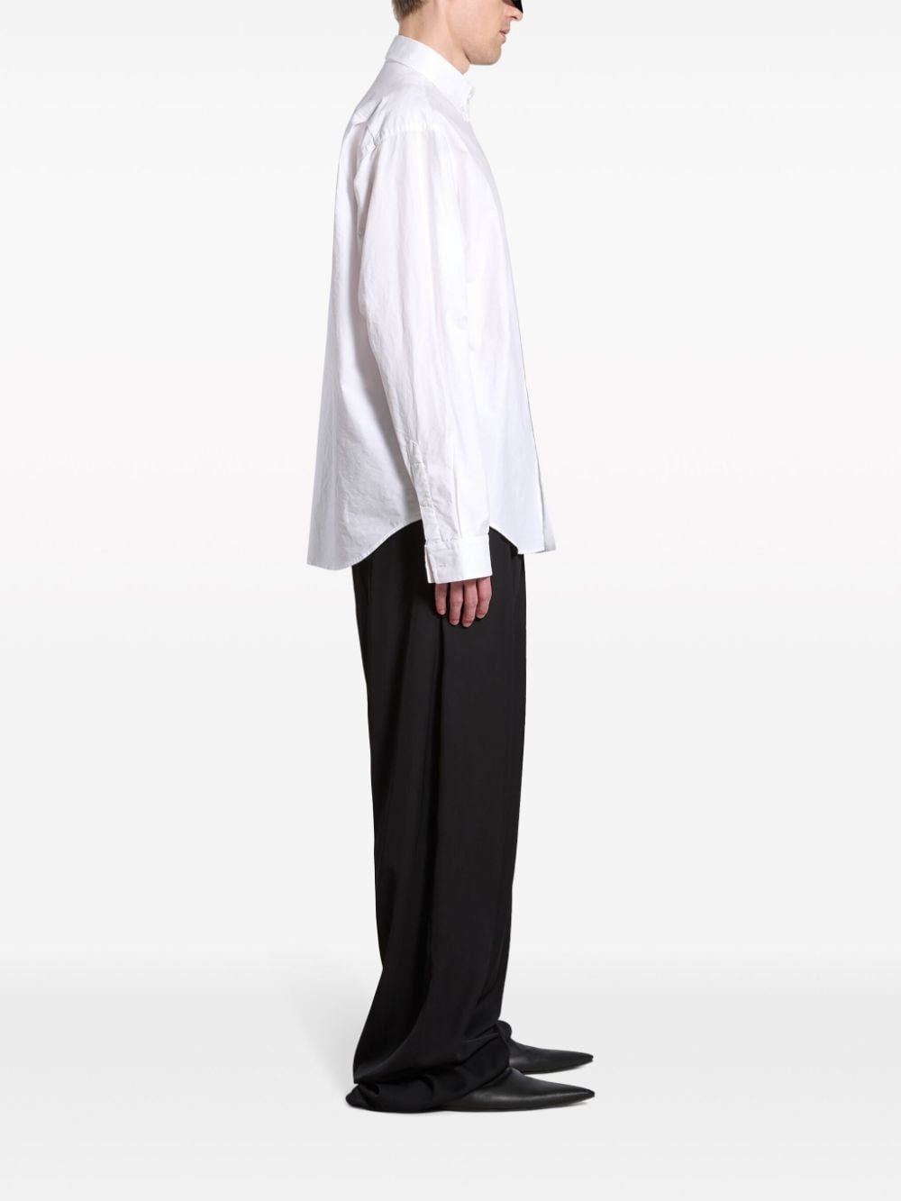 BALENCIAGA Long Sleeve Oversized Fit Shirt