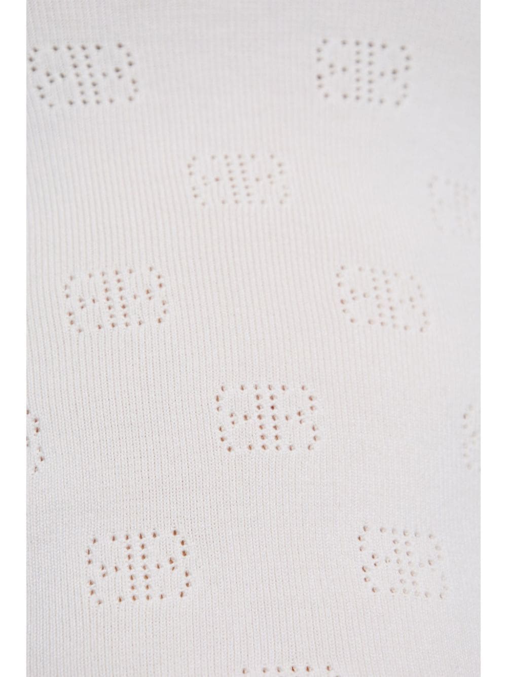 BALENCIAGA Open-Knit Wool Top for Women