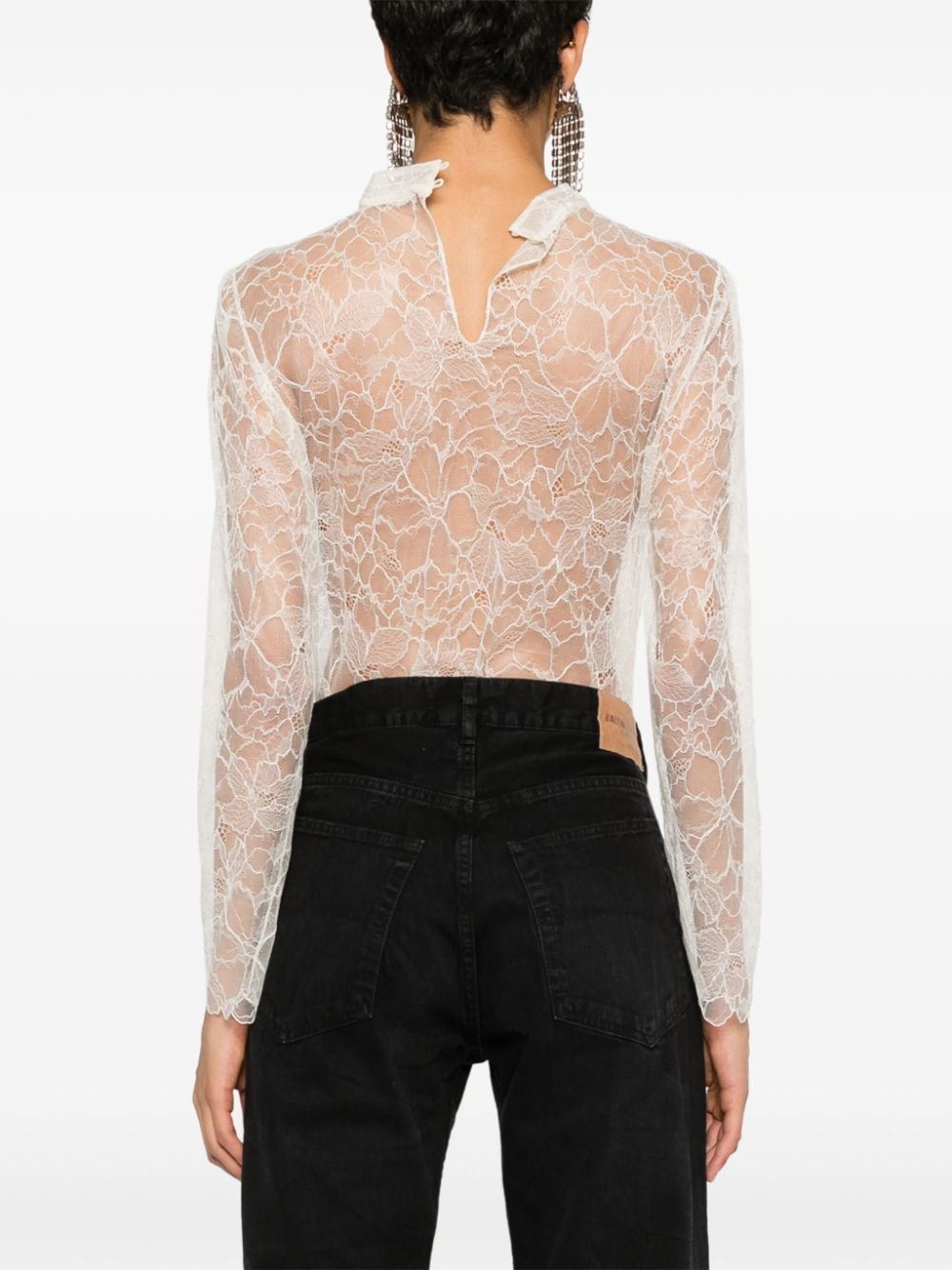 BALENCIAGA Wide Leg Jean Pants for Women - FW24 Collection