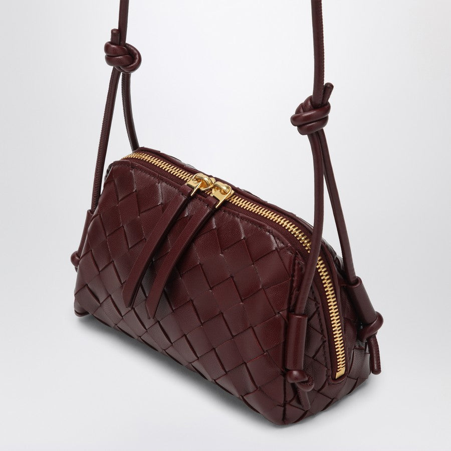 Bottega Veneta Women Plaited Concert Clutch Bag In Barolo Colour