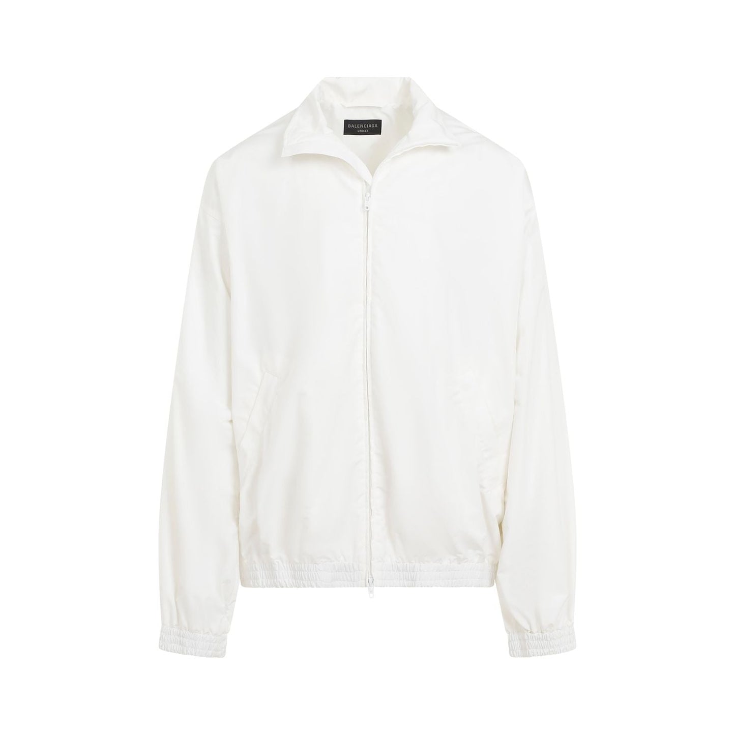 BALENCIAGA Oversized Track Jacket with New Tape Type Logo