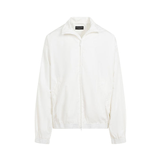 BALENCIAGA Oversized Track Jacket with New Tape Type Logo