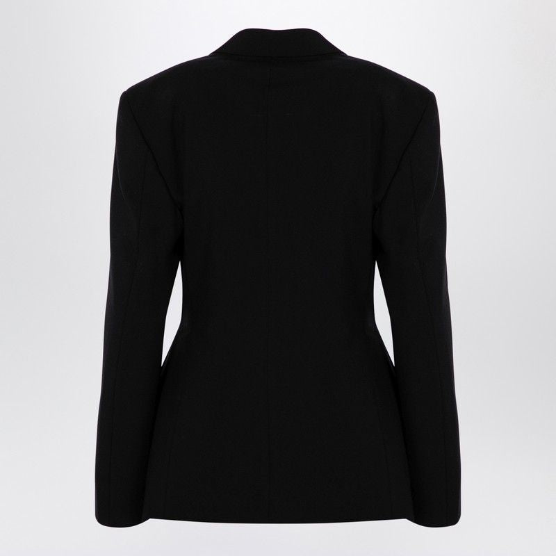 BALENCIAGA Hourglass Jacket in Wool - Fitted Cut for Women