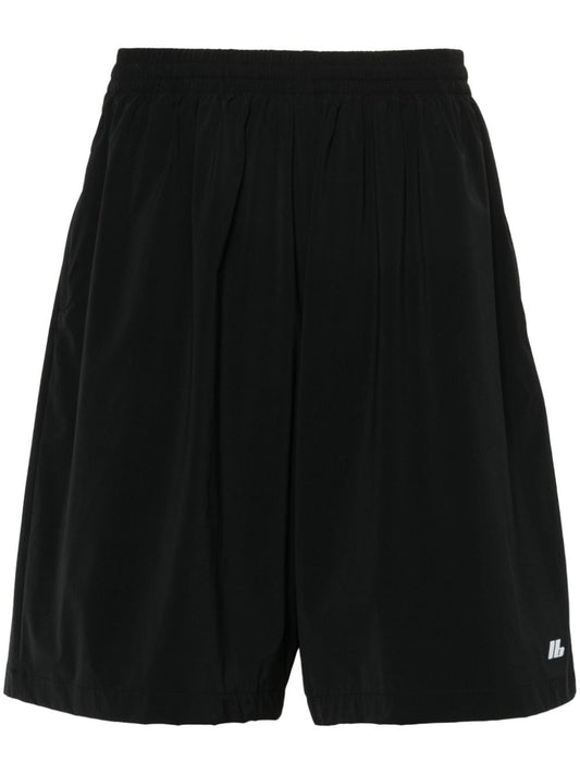 BALENCIAGA Stretch Activewear Shorts - Regular Fit, Size S