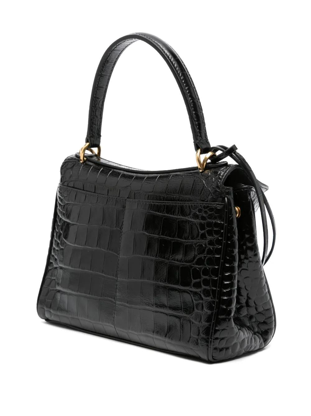 BALENCIAGA Mini Leather Rodeo Handbag