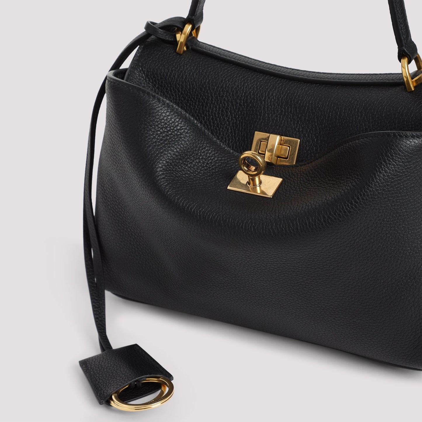 BALENCIAGA Mini Leather Rodeo Handbag