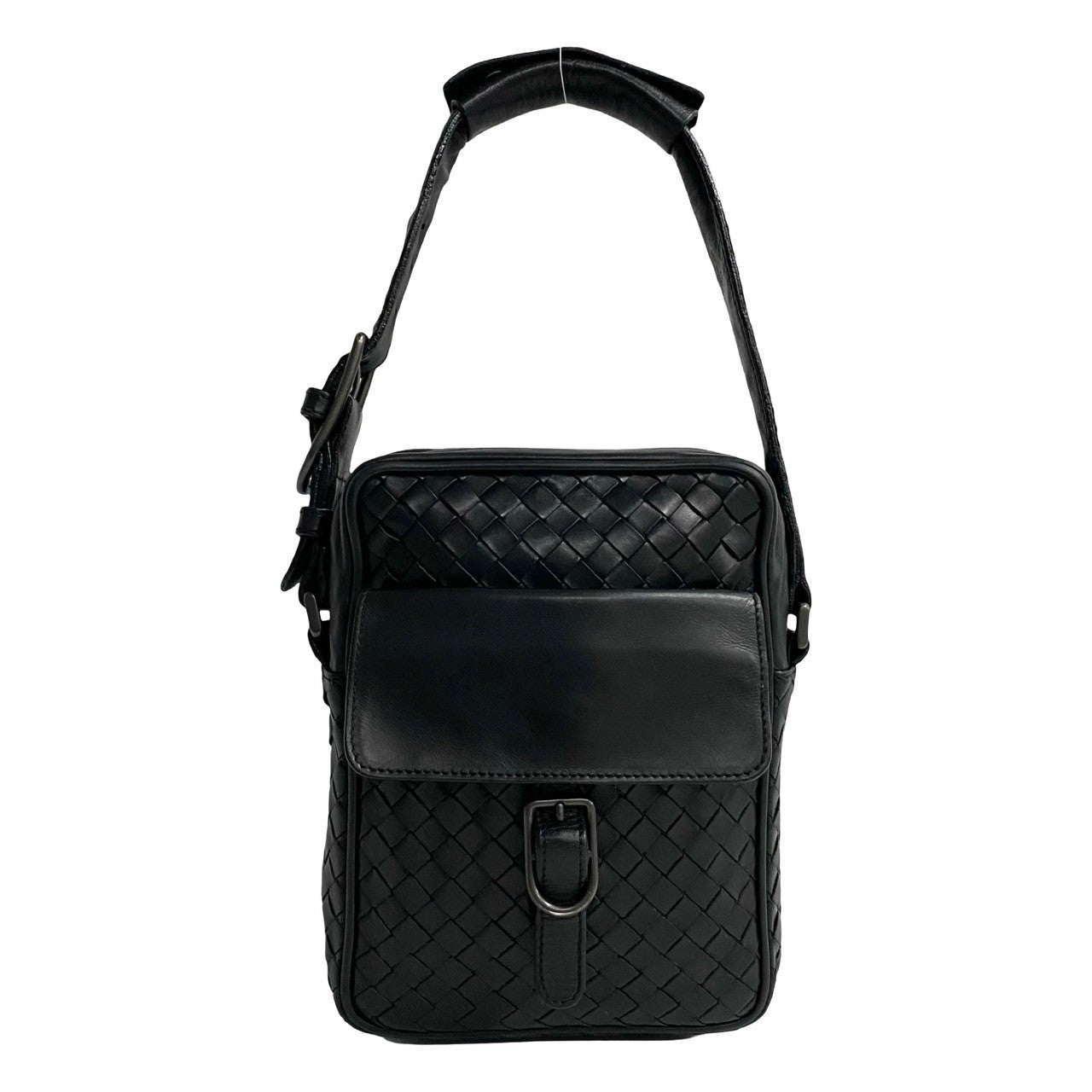 Bottega Veneta Leather Intrecciato Shoulder Bag