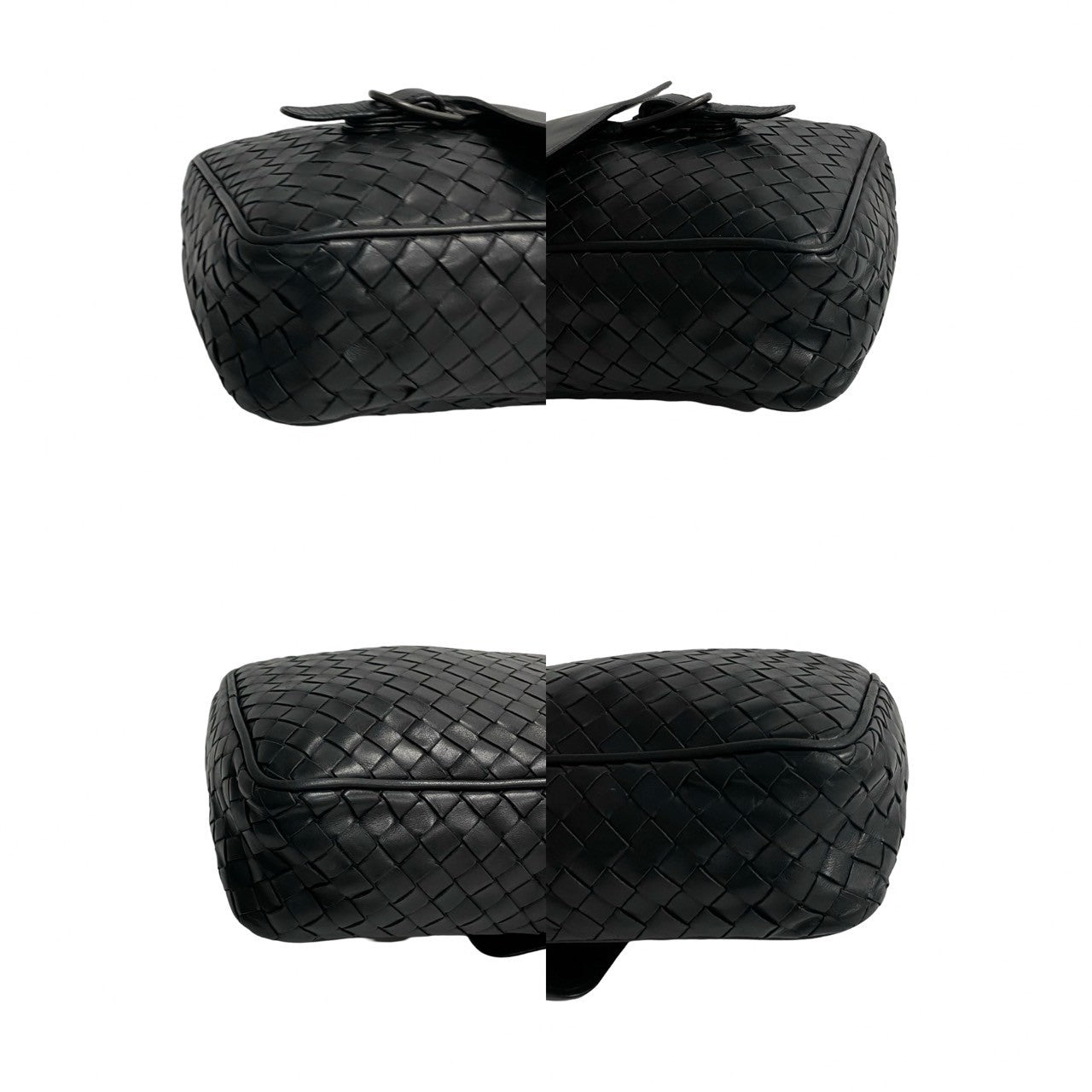 Bottega Veneta Leather Intrecciato Shoulder Bag