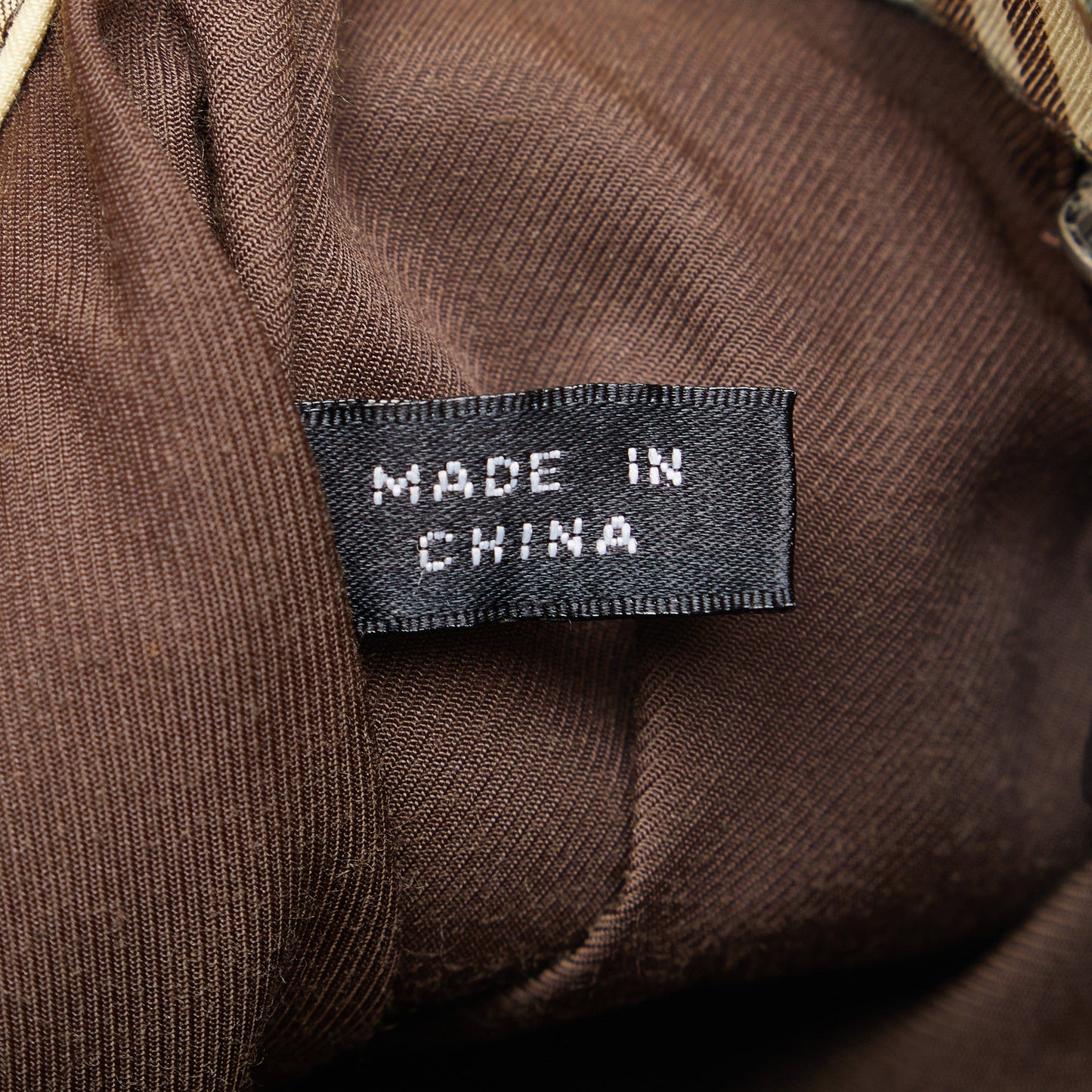 Brown Burberry House Check Handbag