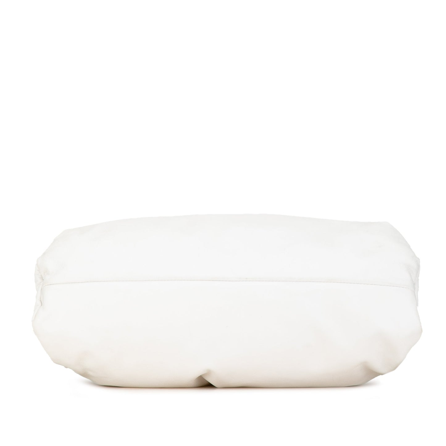 White Bottega Veneta Lambskin The Shoulder Pouch