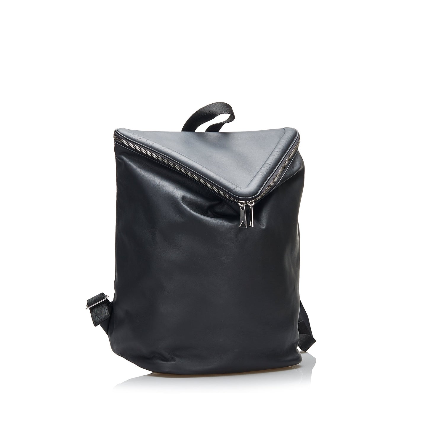 Black Bottega Veneta Beak Backpack