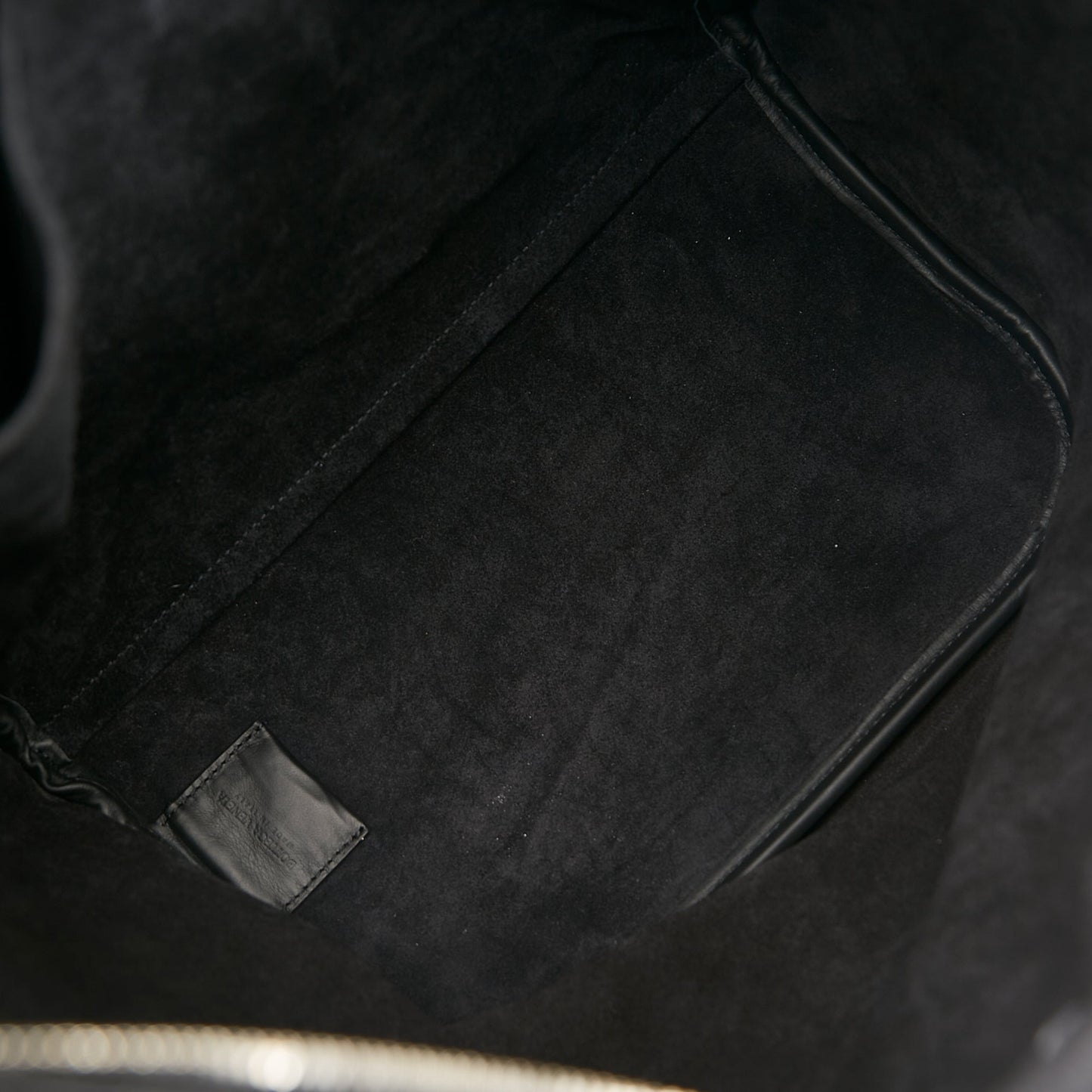 Black Bottega Veneta Beak Backpack