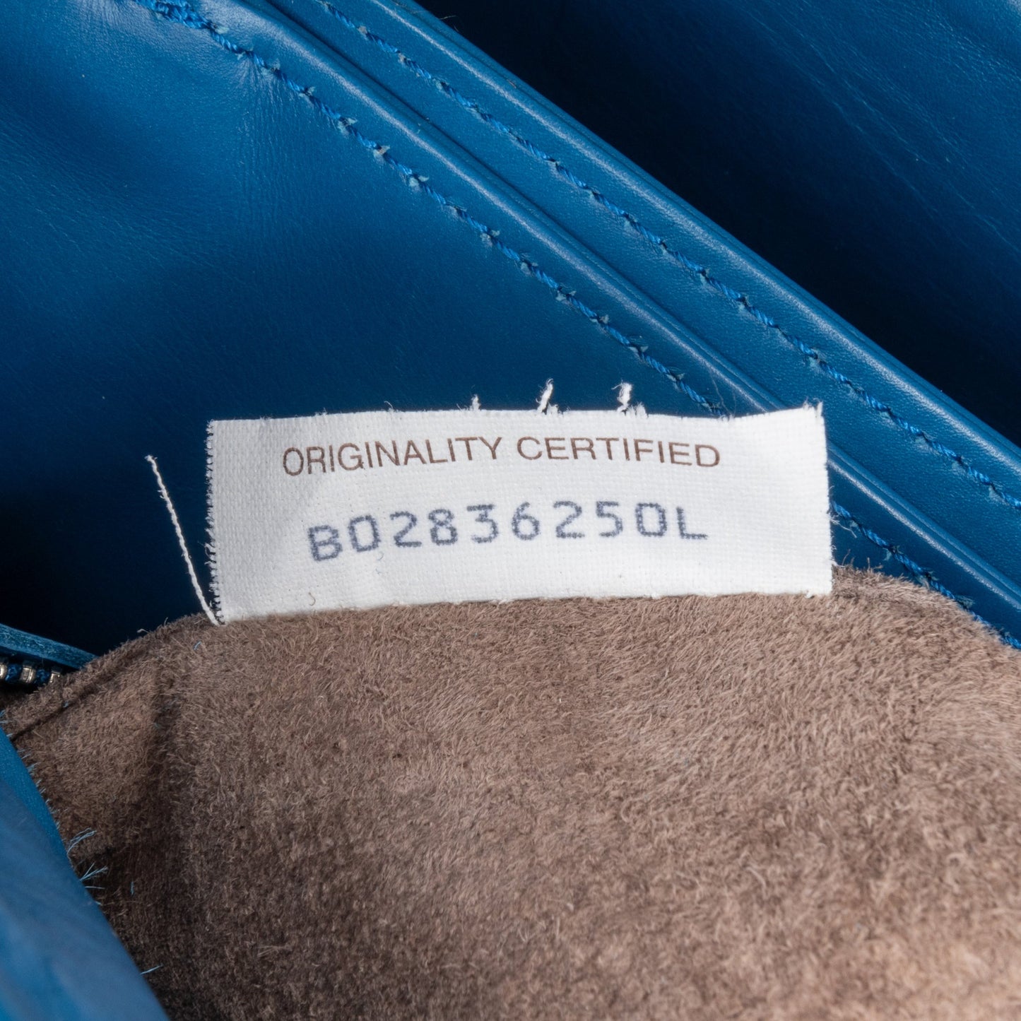 Blue Bottega Veneta Medium Nappa Intrecciato Roma Tote