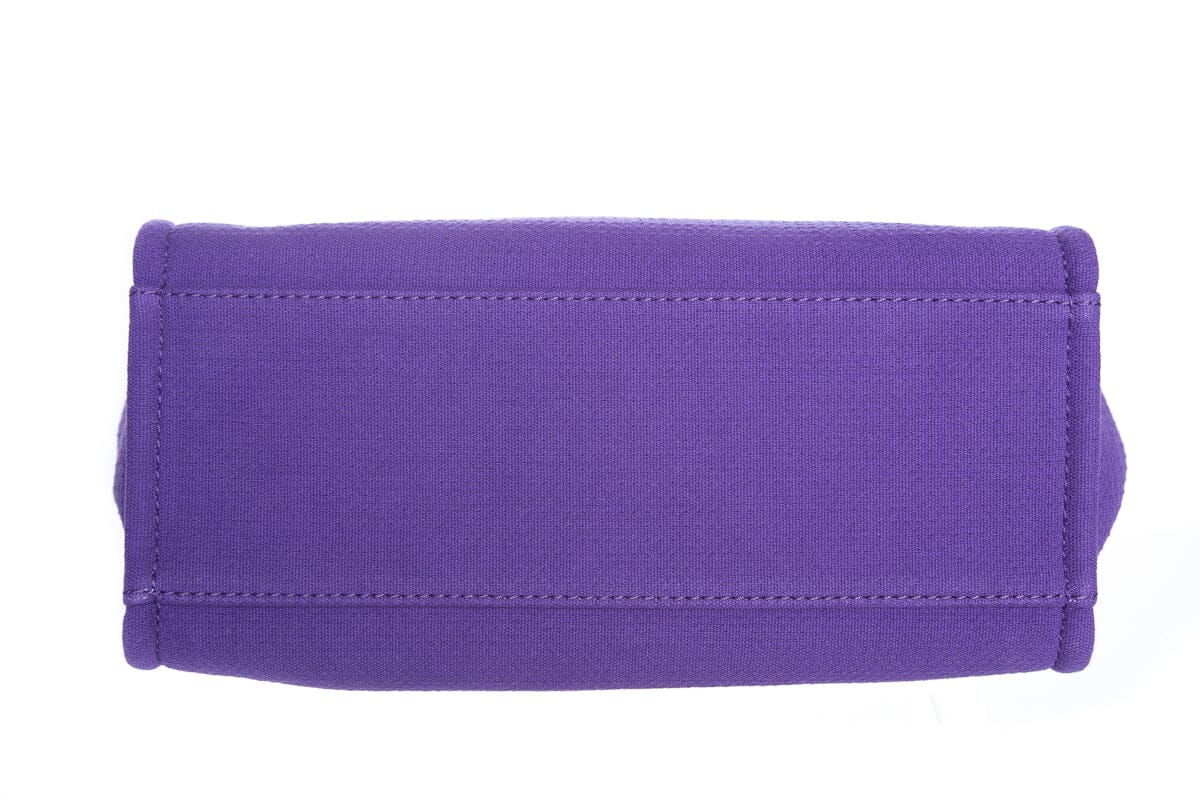 Chanel Small Purple Deauville MM Tote