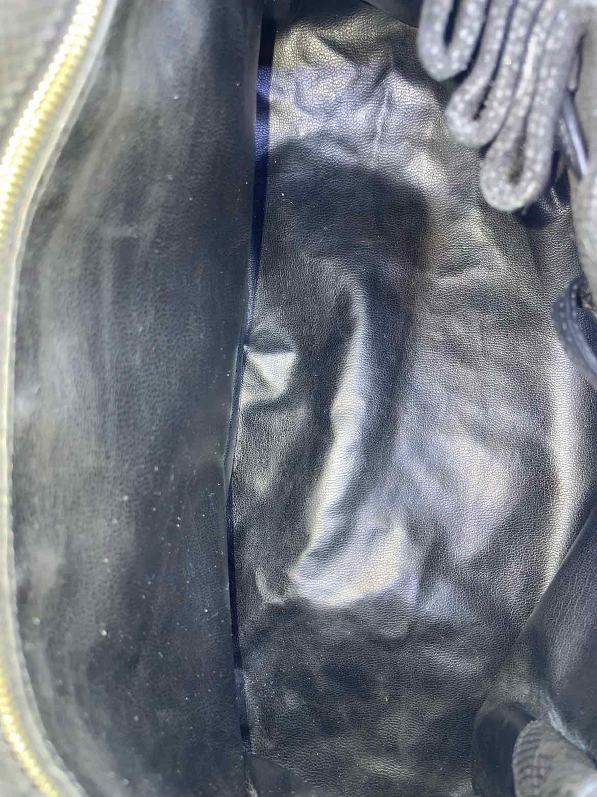 BOTTEGA VENETA Black Suede Solid Handbag