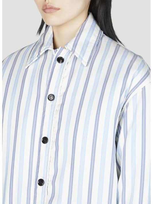 Bottega Veneta 24 ss Silk Striped Shirt 778671 V3OP0 4021 B0110972535
