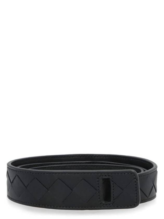 Bottega Veneta Regular Belt 776052V2Q81 1000 BLACK