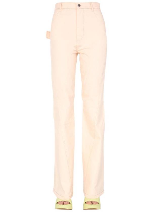 Bottega Veneta straight pants beige