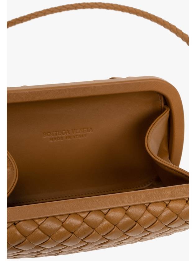 Bottega Veneta Knot Minadiair On Strap Tote Bag Camel