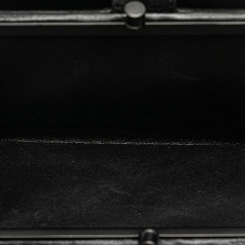 Bottega Veneta Intrecciato Leather Long Wallet Black