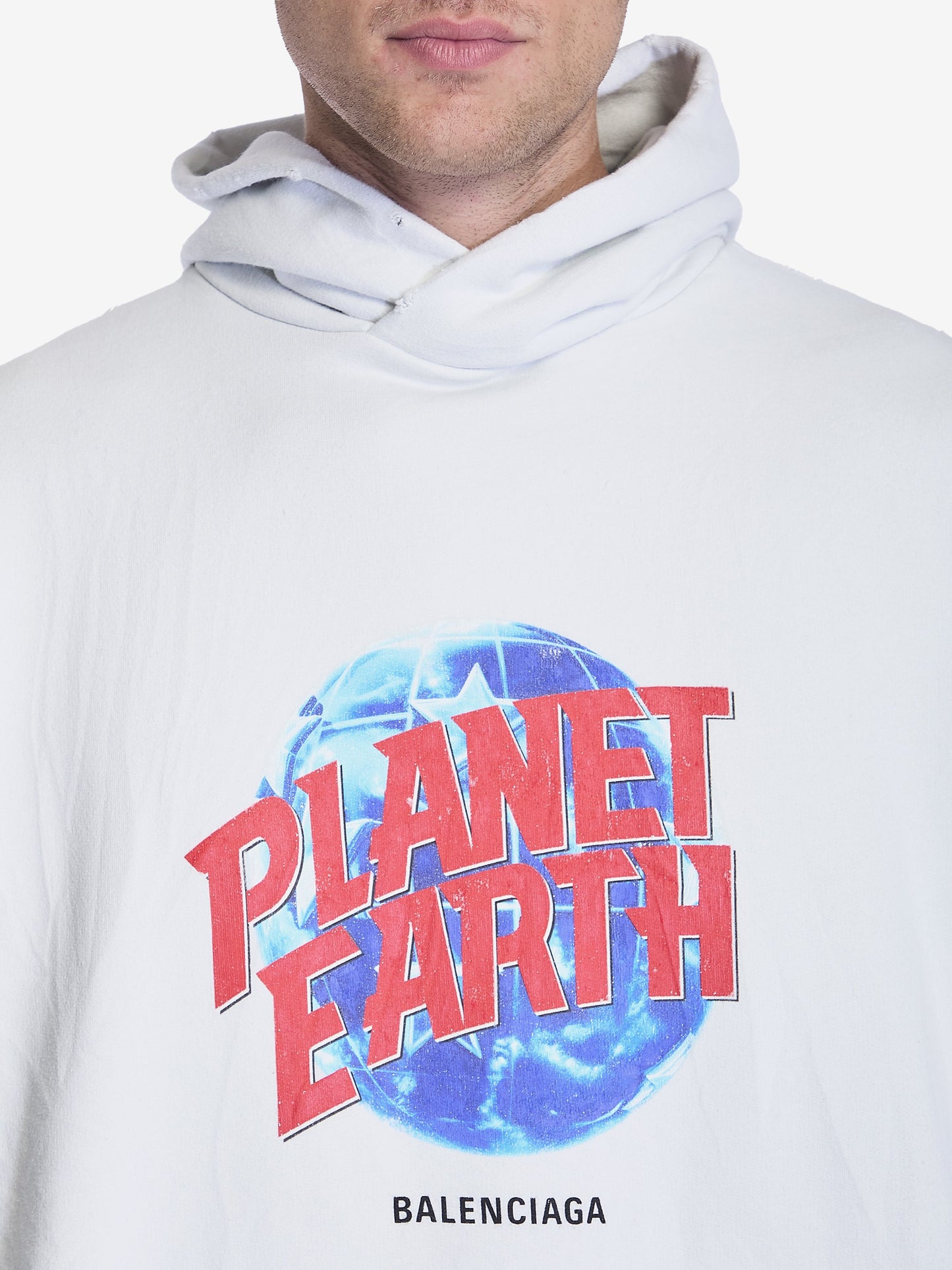 BALENCIAGA Planet Earth Large Fit Hoodie