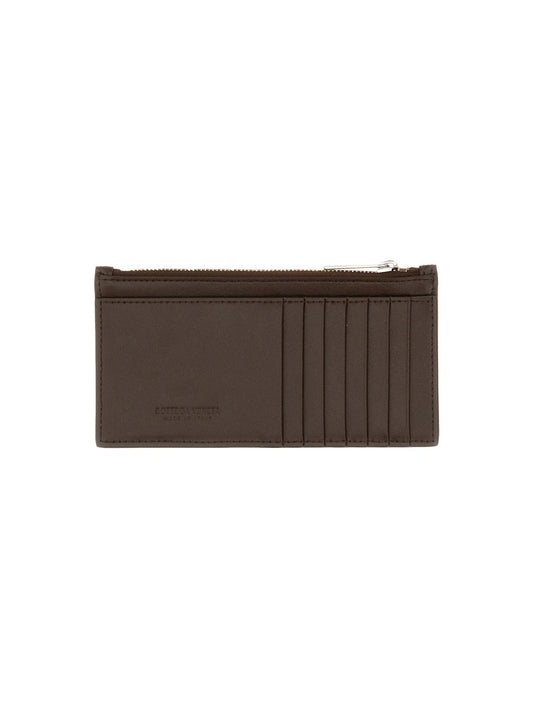 Bottega Veneta Men Zippered Card Holder