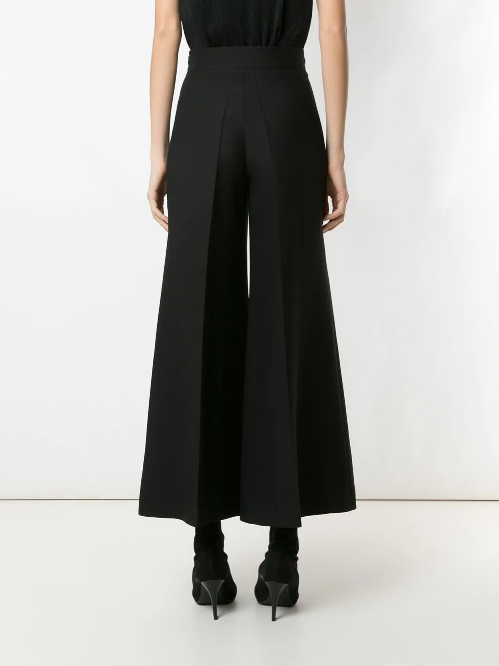 Valentino Garavani Cropped Wide-Leg Tailored Trousers