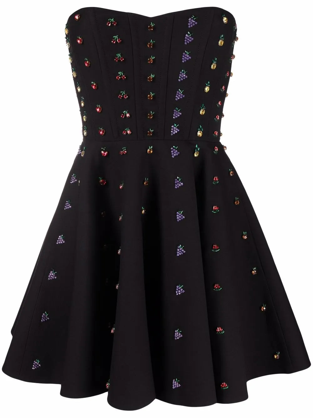 Valentino DRESS Woman PINK/MULTICOLOR 40 Black