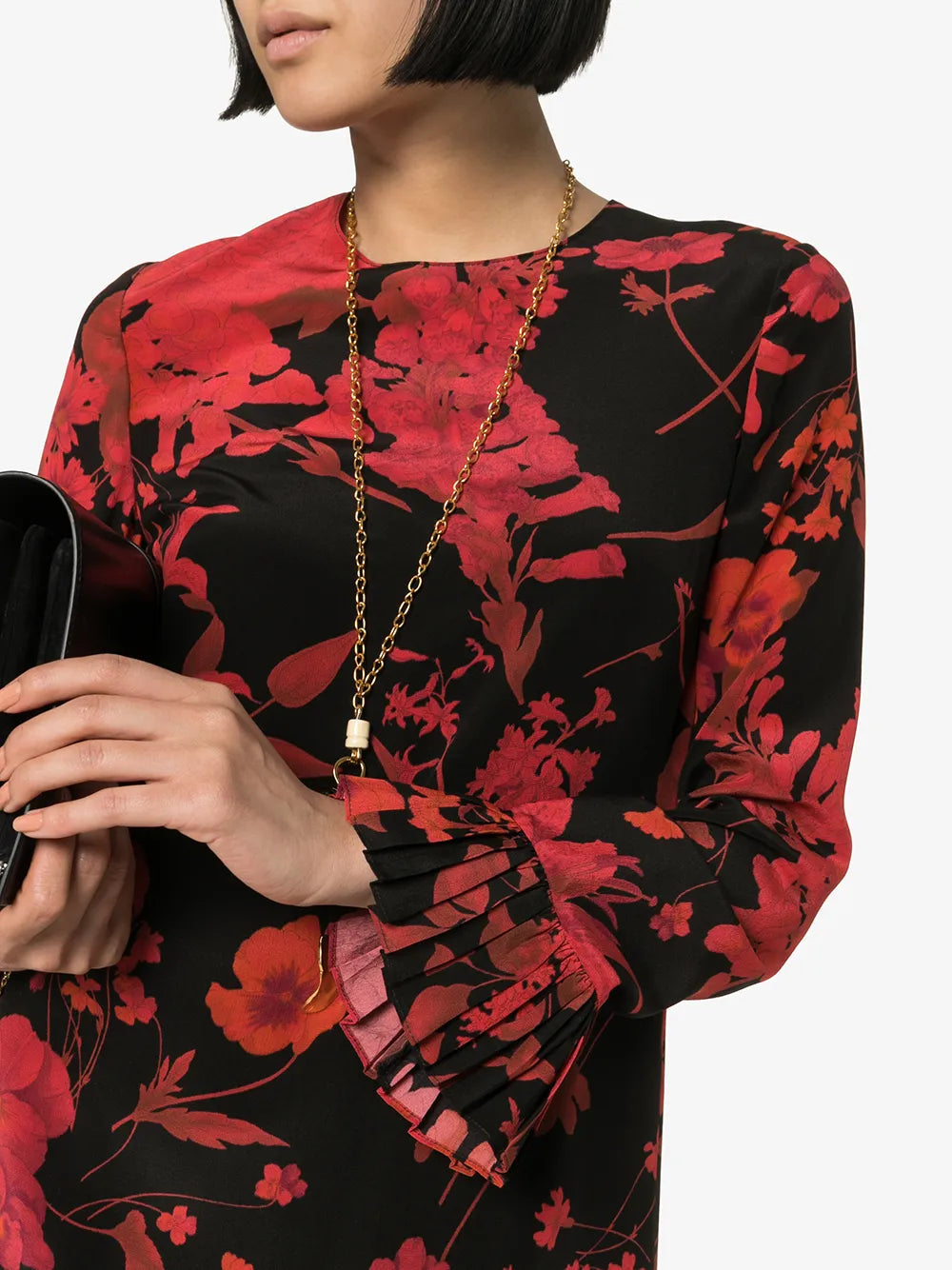 Valentino COAT Woman RED 46 Black