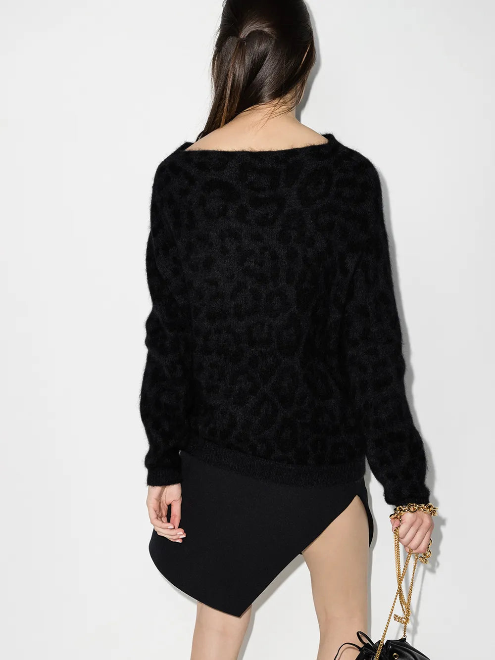 Valentino SHIRT Woman BLACK/CREAM Regular 0 (XS) Black