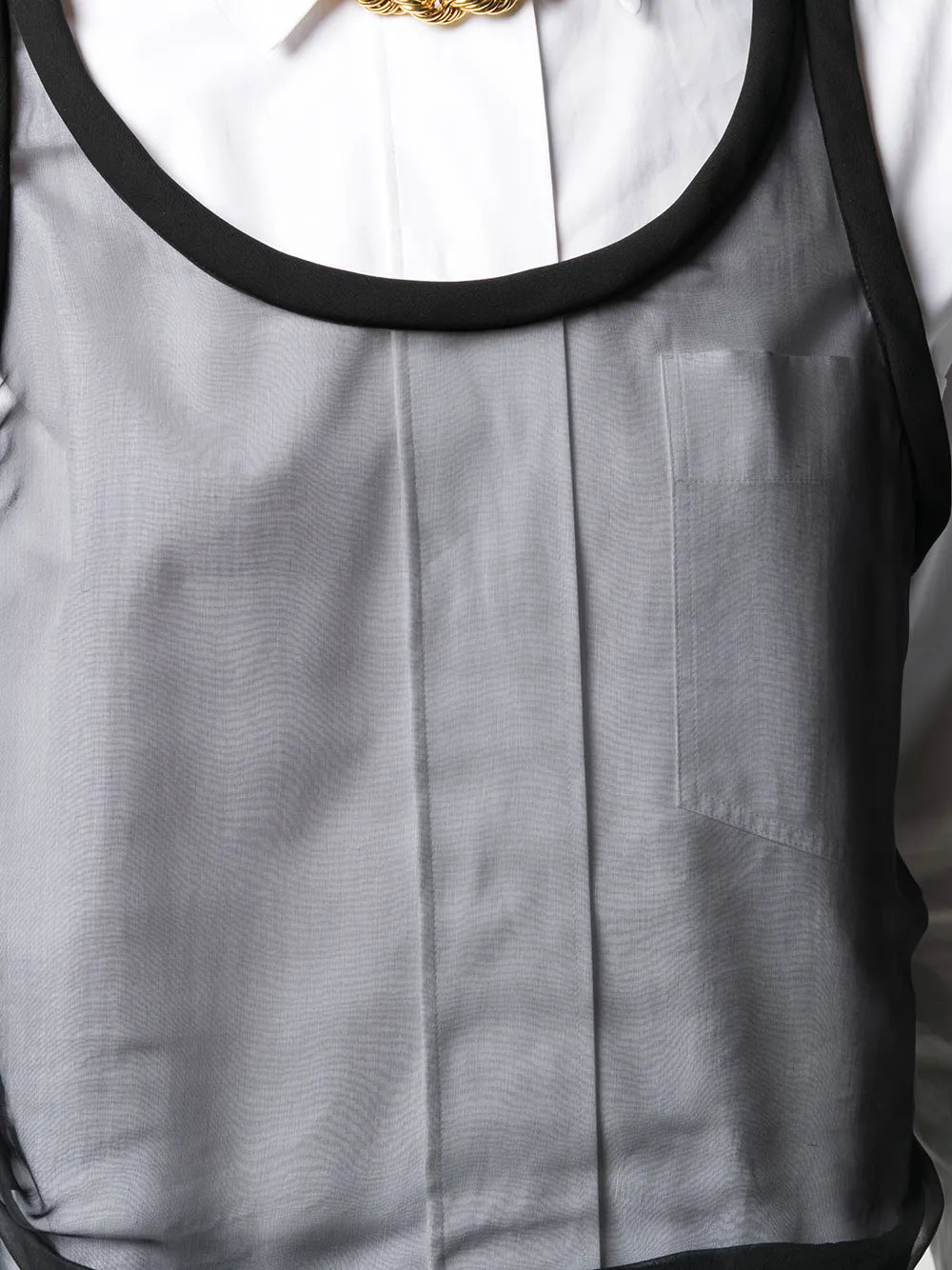 Valentino CARDIGAN Woman GREY MELANGE/BLACK 38 Black