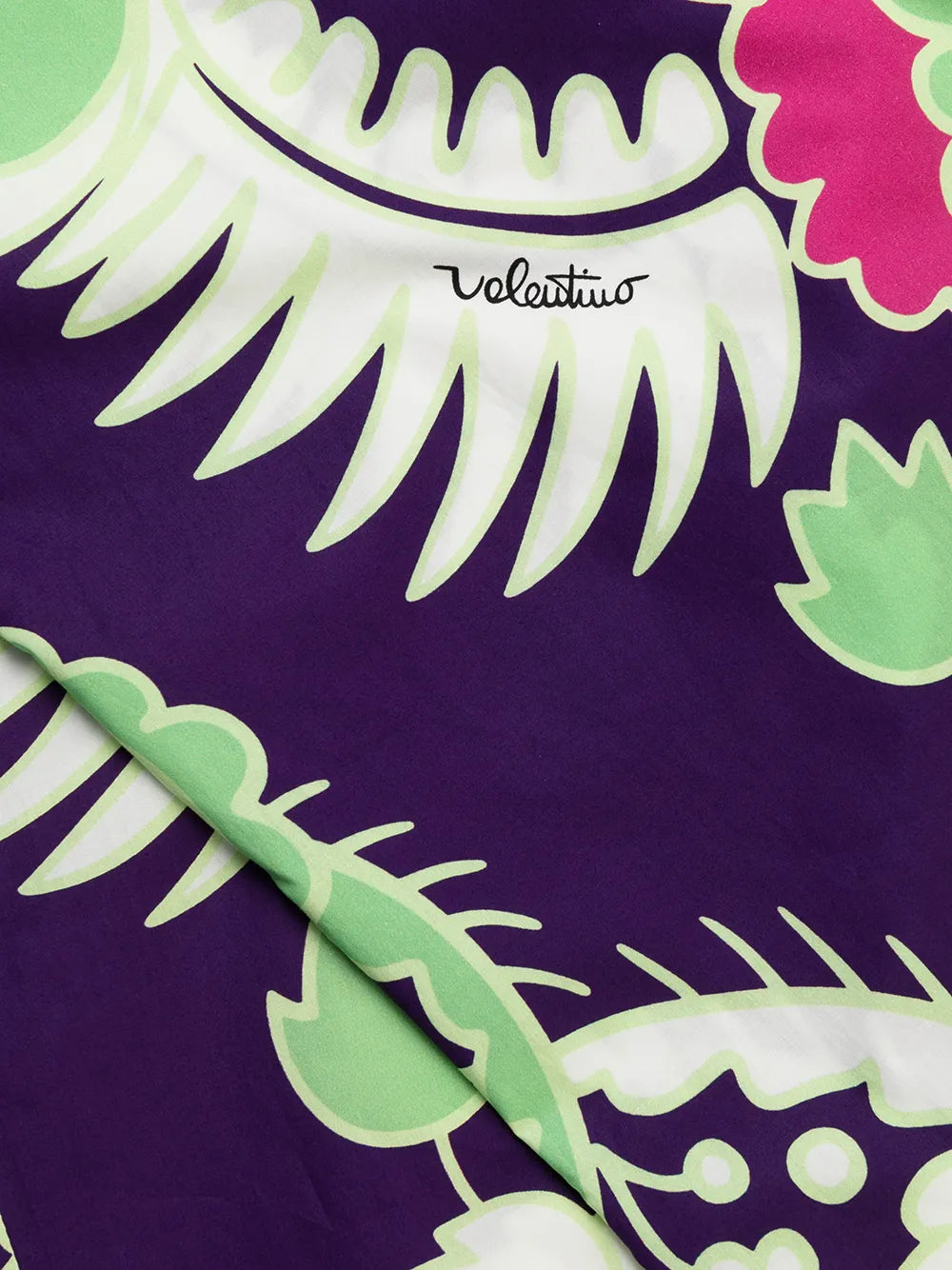 Valentino Printed Wide-Leg Trousers