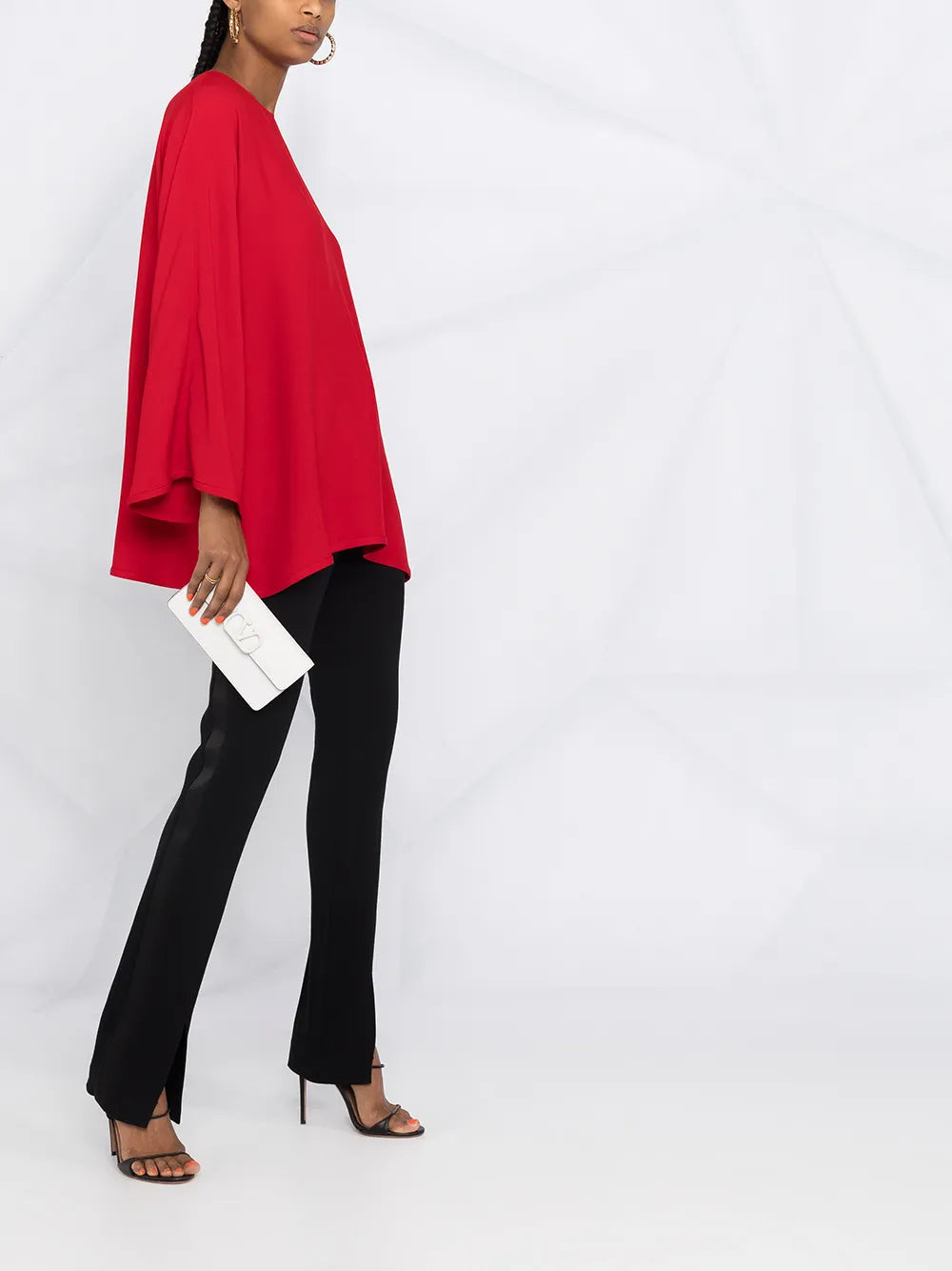 Valentino Garavani Cady Evolution Top 40 Red