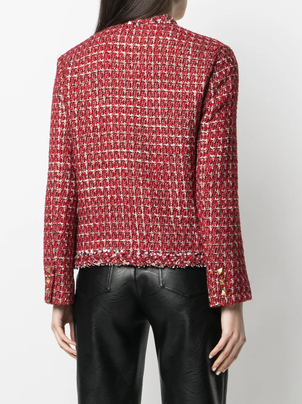 Valentino Garavani Sequin-Detail Tweed Jacket