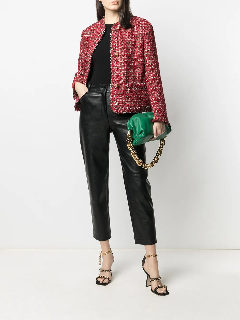 Valentino Garavani Sequin-Detail Tweed Jacket