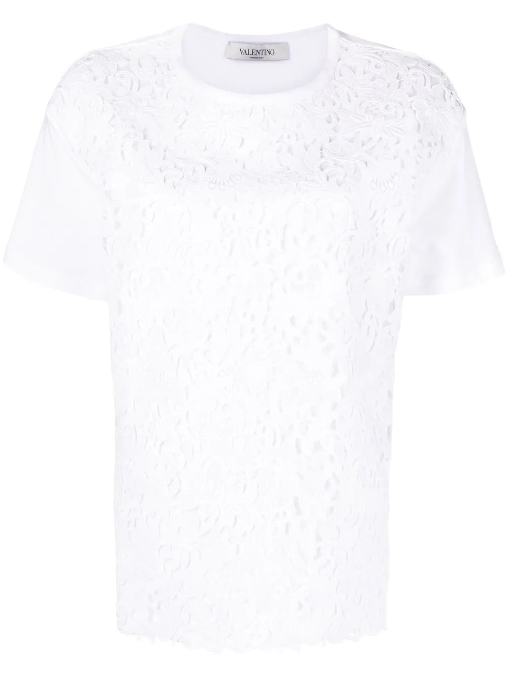 Valentino SHIRT Woman WHITE/BLACK Regular 0 (XS) White