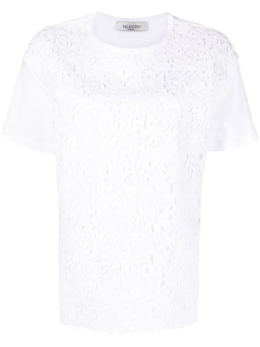 Valentino SHIRT Woman WHITE/BLACK Regular 4 (S) White