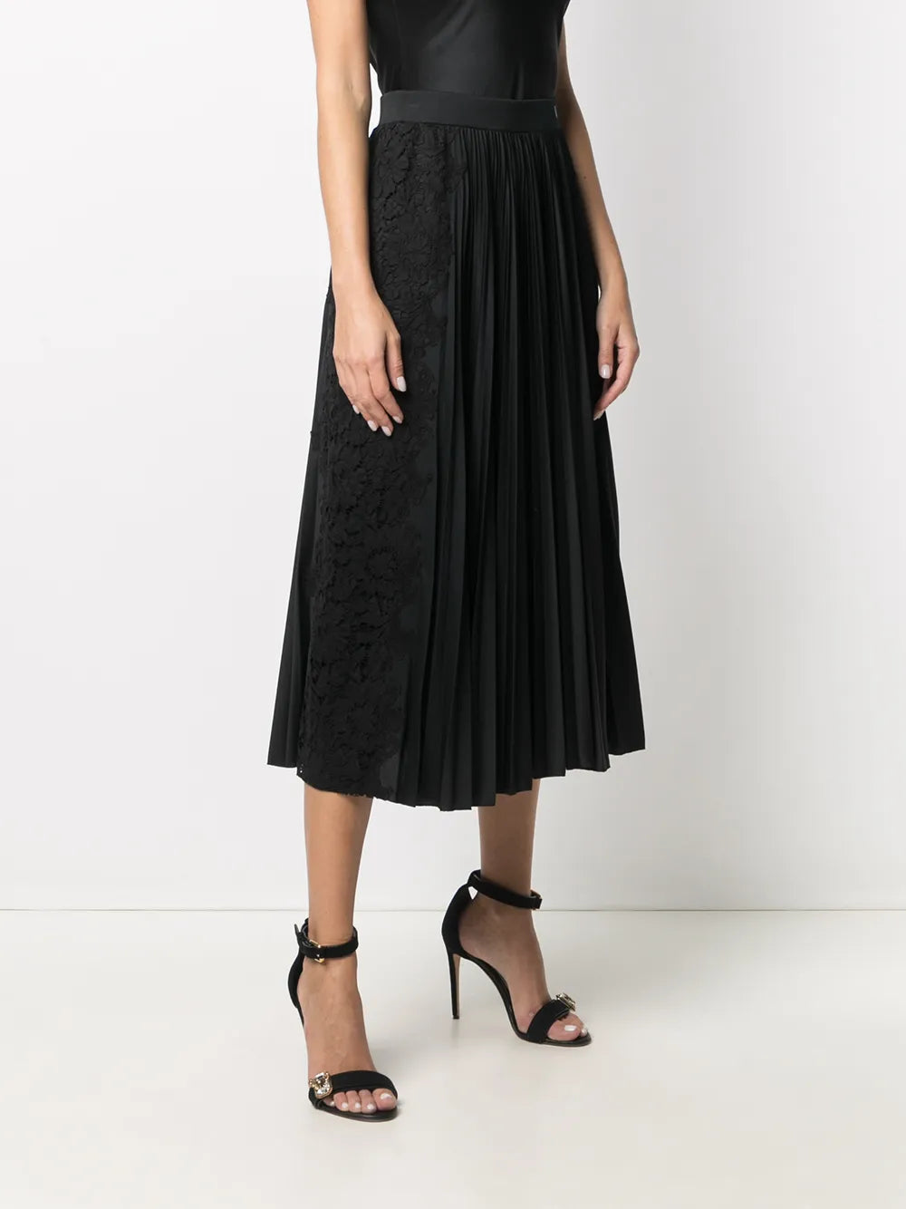 Valentino DRESS Woman BLACK+MULTICOLOR