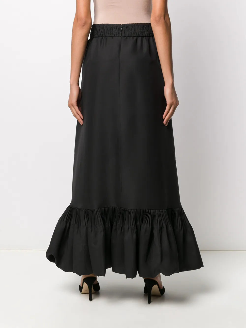 Valentino Garavani Peplum Hem Skirt